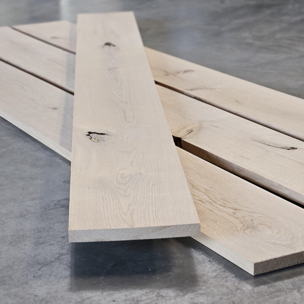 Eiken plank geschaafd 2500x231x20 mm