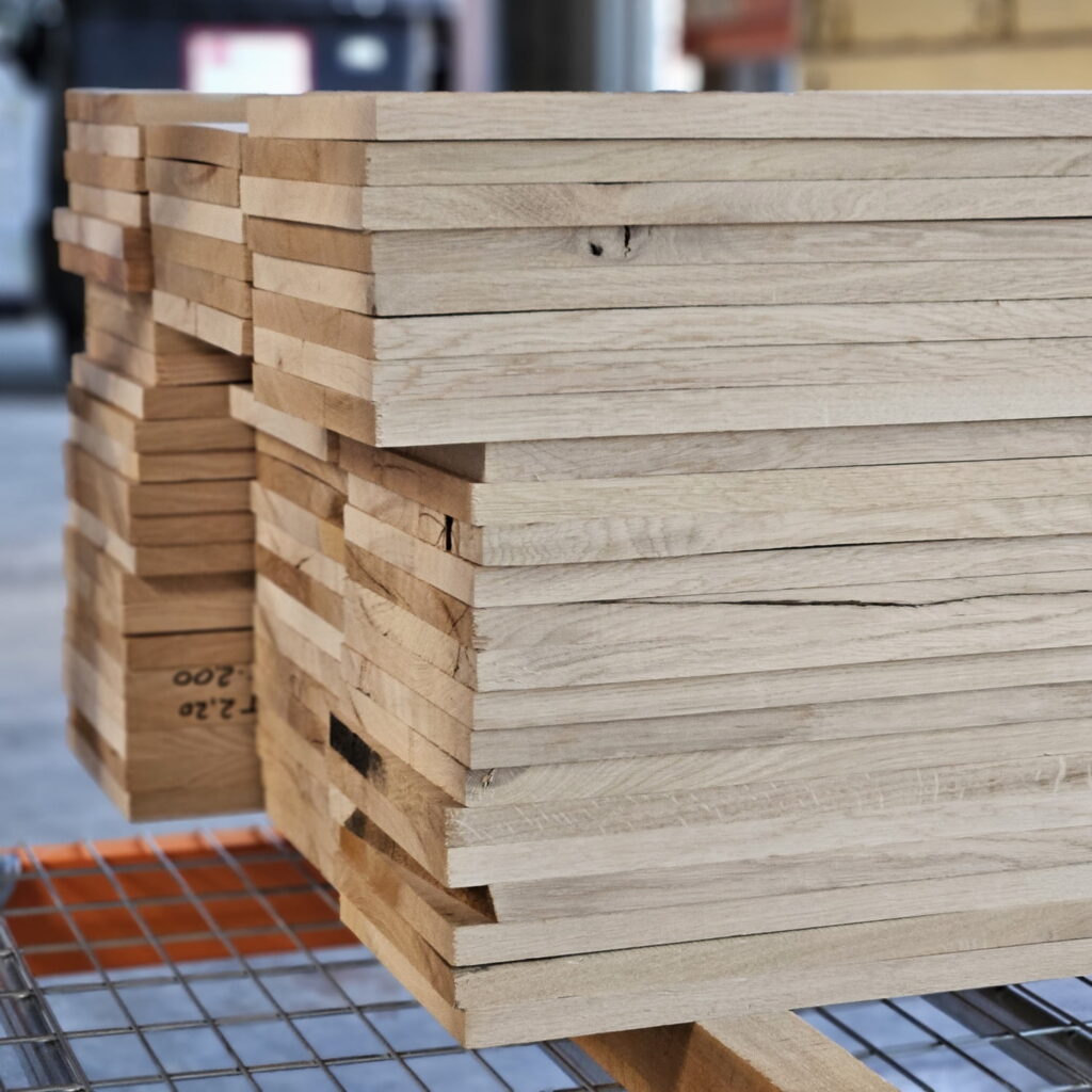 Eiken plank geschaafd 2500x191x20 mm